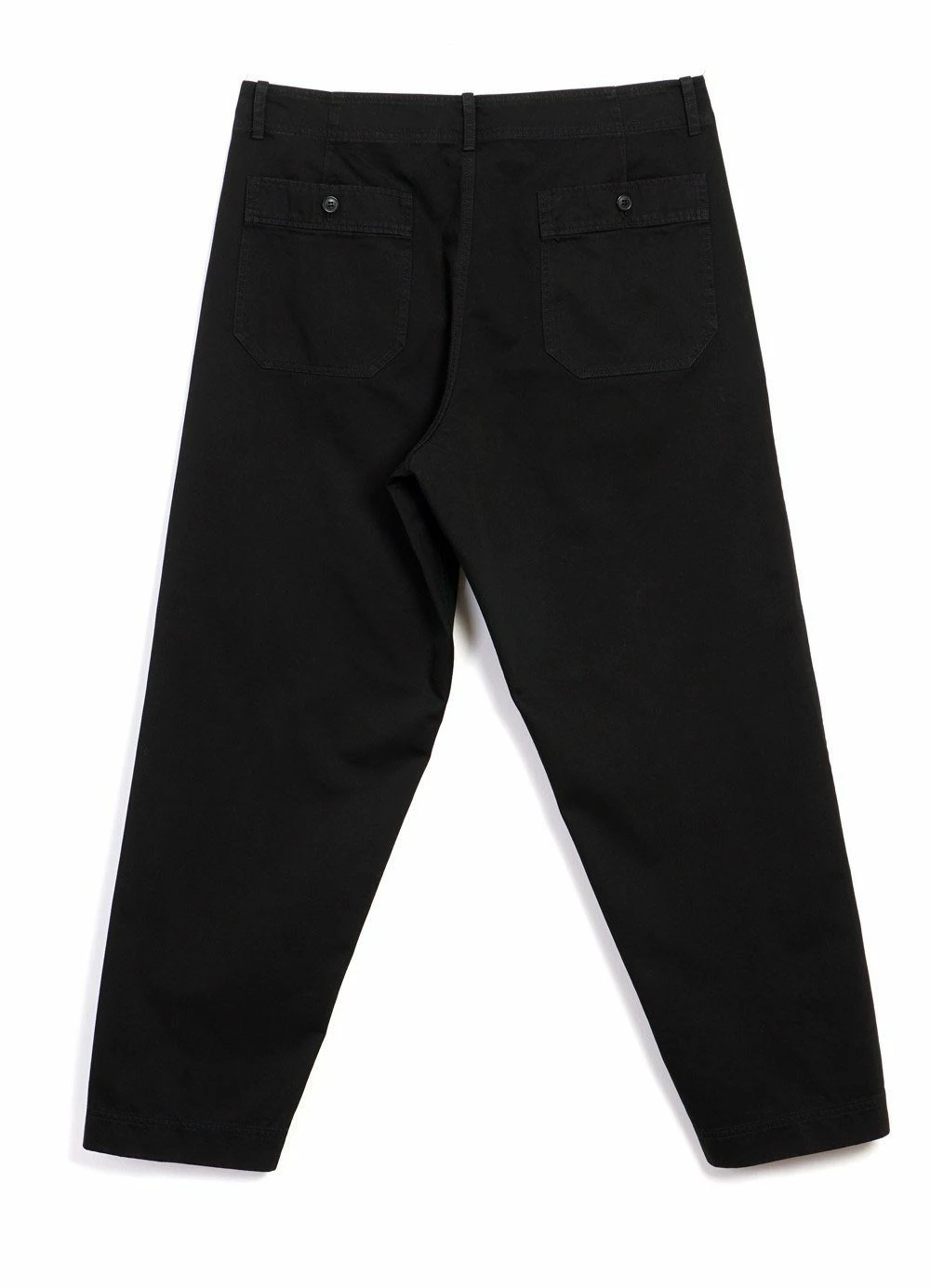 HANSEN GARMENTS TRYGVE | Wide Cut Cropped Trousers | Black 7 HANSEN GARMENTS TRYGVE | Wide Cut Cropped Trousers | Black - Image 5