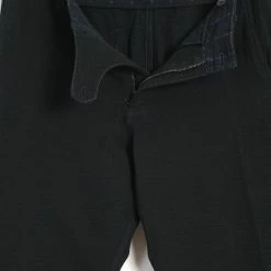 HANSEN GARMENTS TRYGVE | Wide Cut Cropped Trousers | Black -Heschung shop trygve wide cut cropped trousers black hansen garments 827370