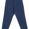HANSEN GARMENTS TRYGVE | Wide Cut Cropped Trousers | Blue