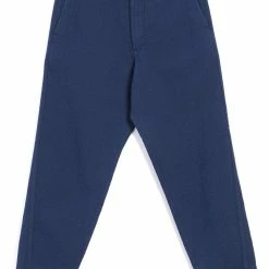 HANSEN GARMENTS TRYGVE | Wide Cut Cropped Trousers | Blue 10 HANSEN GARMENTS TRYGVE | Wide Cut Cropped Trousers | Blue -Heschung shop trygve wide cut cropped trousers blue hansen garments 956722