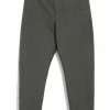 HANSEN GARMENTS TRYGVE | Wide Cut Cropped Trousers | Green Grey 2 HANSEN GARMENTS TRYGVE | Wide Cut Cropped Trousers | Green Grey -Heschung shop trygve wide cut cropped trousers green grey hansen garments 253741