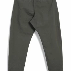 HANSEN GARMENTS TRYGVE | Wide Cut Cropped Trousers | Green Grey 9 HANSEN GARMENTS TRYGVE | Wide Cut Cropped Trousers | Green Grey -Heschung shop trygve wide cut cropped trousers green grey hansen garments 893008