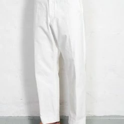 HANSEN GARMENTS TRYGVE | Wide Cut Cropped Trousers | Off White 9 HANSEN GARMENTS TRYGVE | Wide Cut Cropped Trousers | Off White -Heschung shop trygve wide cut cropped trousers off white hansen garments 913624