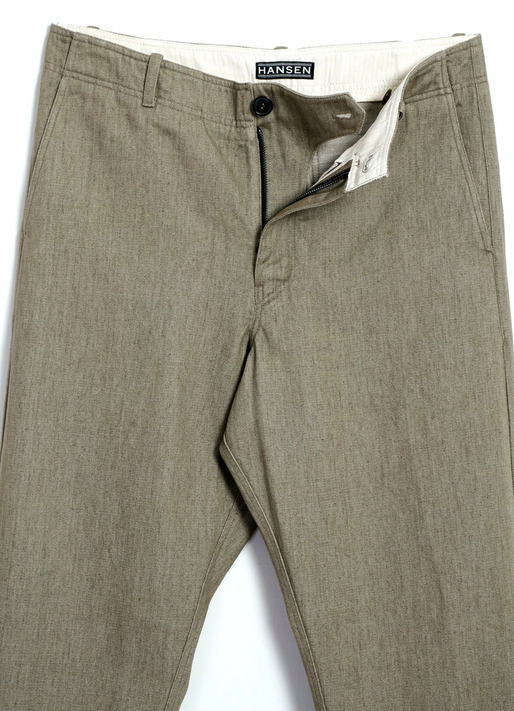 HANSEN GARMENTS TRYGVE | Wide Cut Cropped Trousers | Safari 7 HANSEN GARMENTS TRYGVE | Wide Cut Cropped Trousers | Safari - Image 5