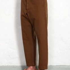 HANSEN GARMENTS TRYGVE | Wide Cut Cropped Trousers | Terra 12 HANSEN GARMENTS TRYGVE | Wide Cut Cropped Trousers | Terra -Heschung shop trygve wide cut cropped trousers terra hansen garments 528500