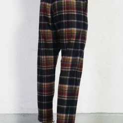 HANSEN GARMENTS TYGE | Wide Cut Cropped Trousers | Multi Colour Check 22 HANSEN GARMENTS TYGE | Wide Cut Cropped Trousers | Multi Colour Check -Heschung shop tyge wide cut cropped trousers multi colour check hansen garments 369015
