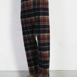 HANSEN GARMENTS TYGE | Wide Cut Cropped Trousers | Multi Colour Check 23 HANSEN GARMENTS TYGE | Wide Cut Cropped Trousers | Multi Colour Check -Heschung shop tyge wide cut cropped trousers multi colour check hansen garments 769952