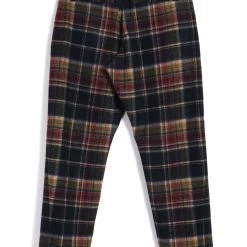 HANSEN GARMENTS TYGE | Wide Cut Cropped Trousers | Multi Colour Check 16 HANSEN GARMENTS TYGE | Wide Cut Cropped Trousers | Multi Colour Check -Heschung shop tyge wide cut cropped trousers multi colour check hansen garments 871834