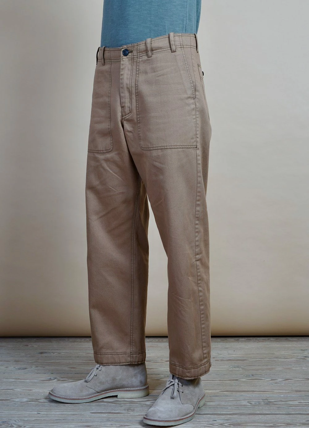HANSEN GARMENTS VILLE | Loose Fit Trousers | Cardboard 5 HANSEN GARMENTS VILLE | Loose Fit Trousers | Cardboard - Image 3