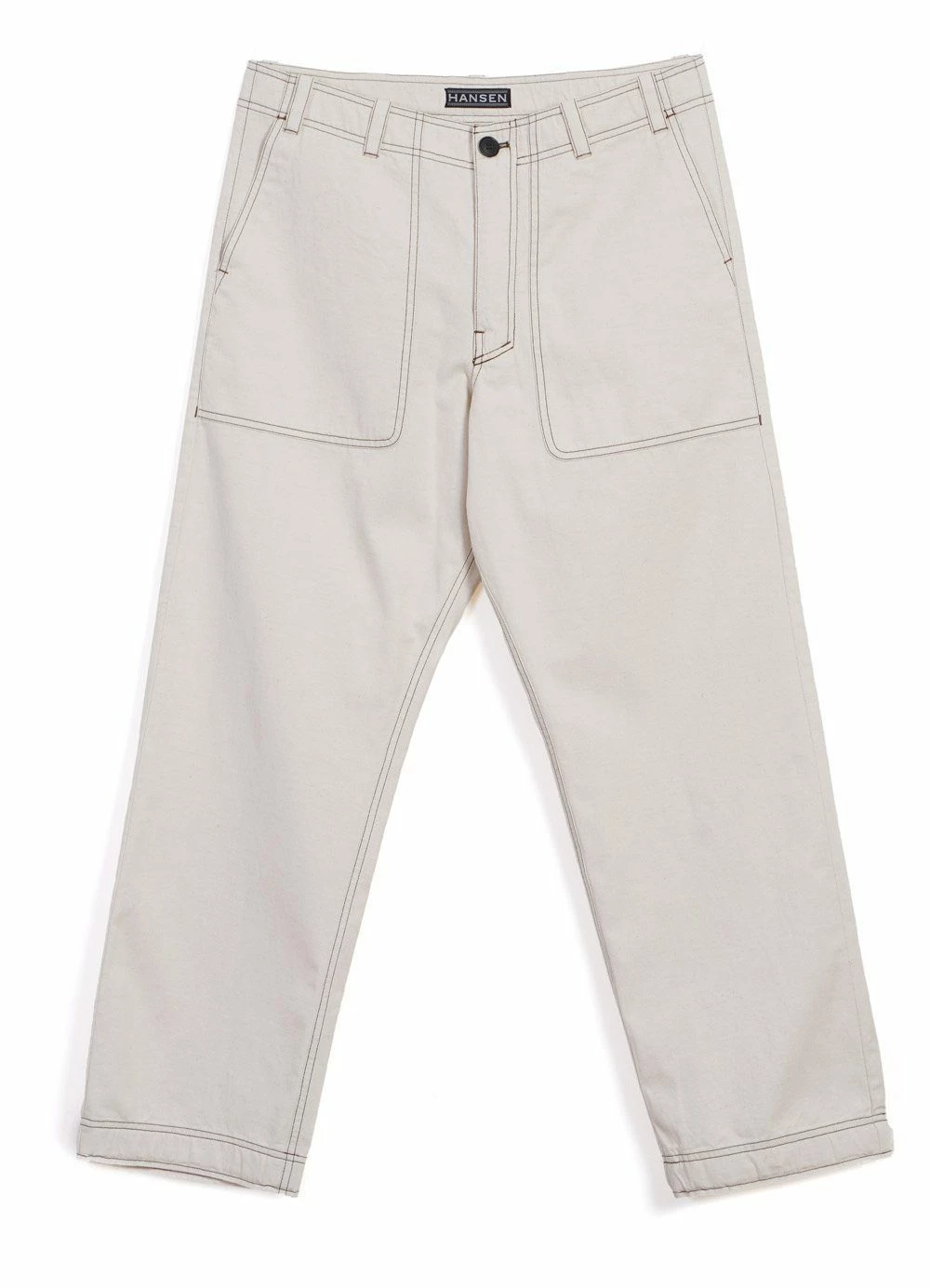 HANSEN GARMENTS VILLE | Loose Fit Trousers | Nature 3 HANSEN GARMENTS VILLE | Loose Fit Trousers | Nature