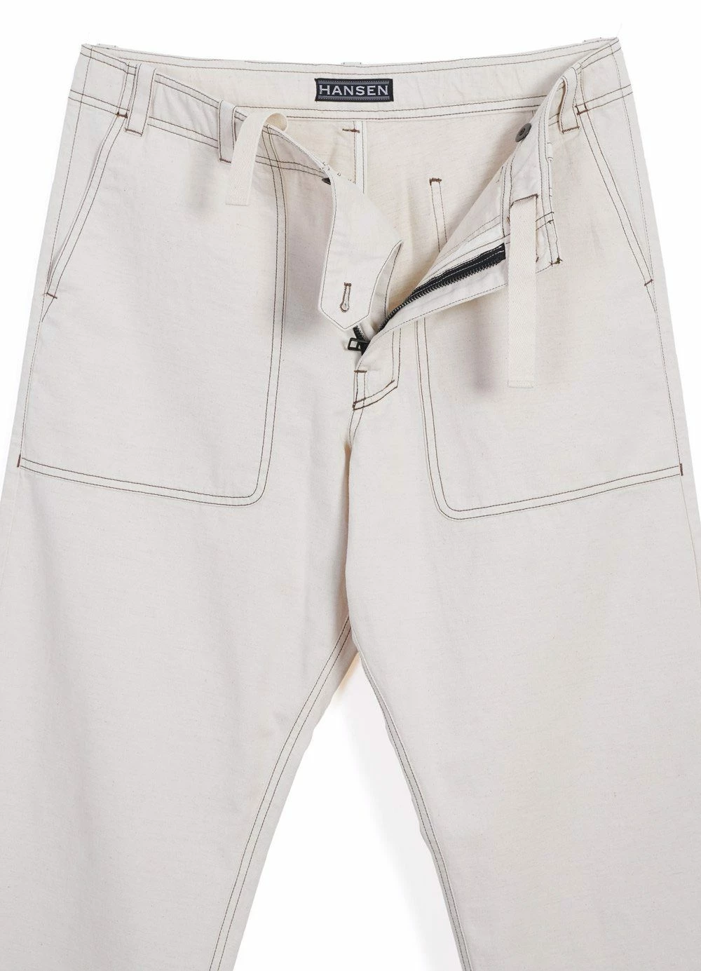 HANSEN GARMENTS VILLE | Loose Fit Trousers | Nature 7 HANSEN GARMENTS VILLE | Loose Fit Trousers | Nature - Image 5