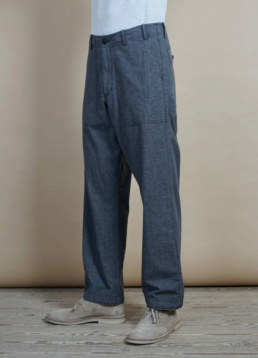HANSEN GARMENTS VILLE | Loose Fit Trousers | Stone 6 HANSEN GARMENTS VILLE | Loose Fit Trousers | Stone - Image 4