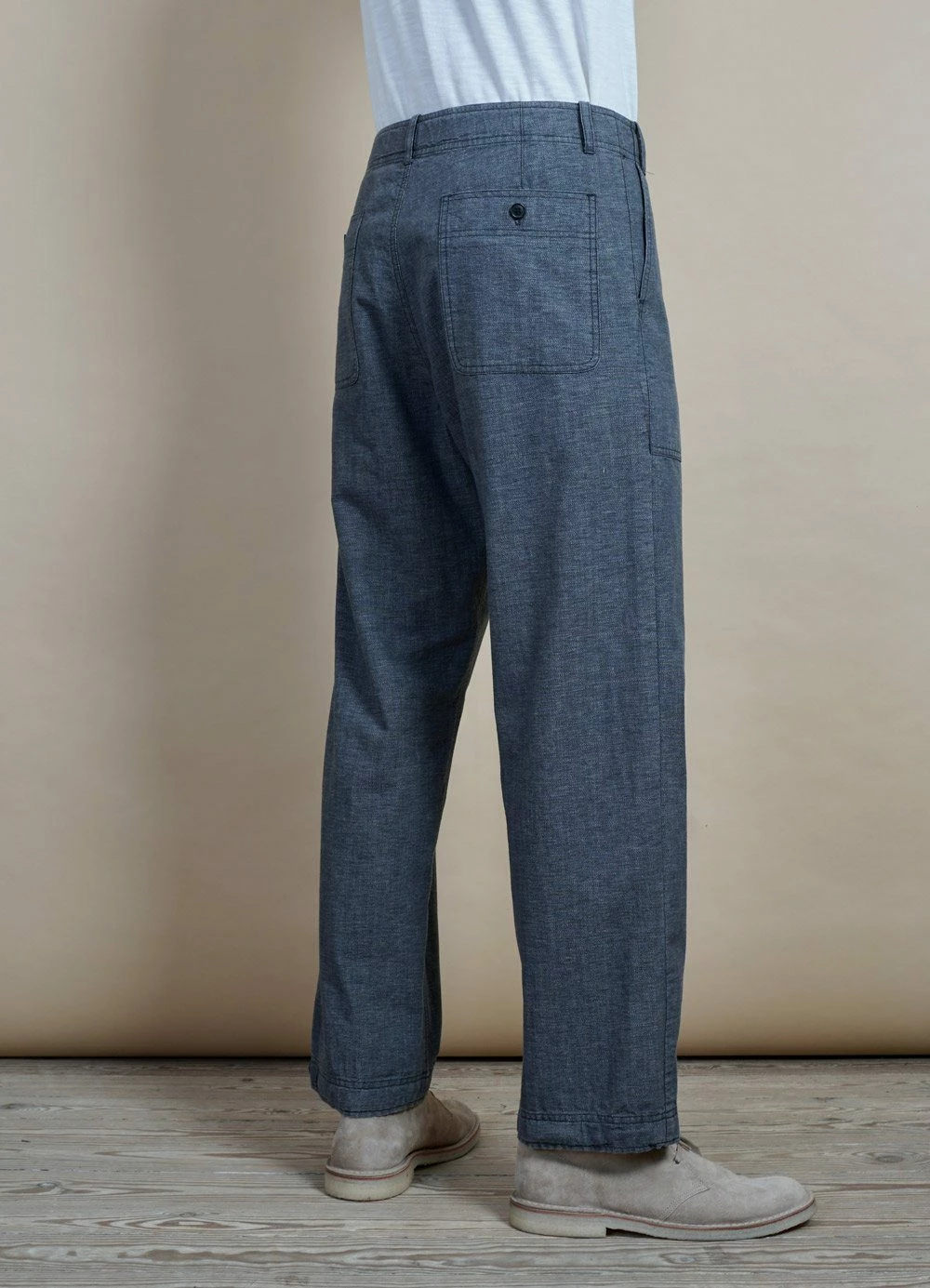 HANSEN GARMENTS VILLE | Loose Fit Trousers | Stone 7 HANSEN GARMENTS VILLE | Loose Fit Trousers | Stone - Image 5