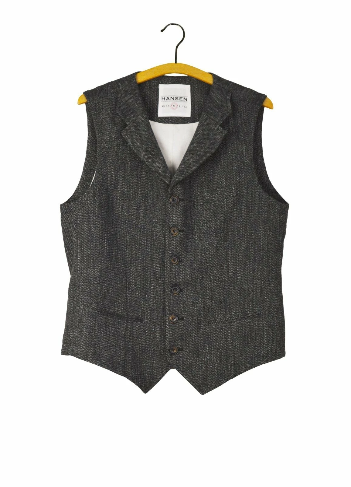HANSEN GARMENTS WILLIAM | Casual Vest | Dark Navy 3 HANSEN GARMENTS WILLIAM | Casual Vest | Dark Navy
