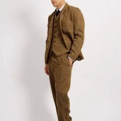 HANSEN GARMENTS WILLIAM | Classic Casual Vest | Cognac -Heschung shop william classic casual vest cognac 240 419471