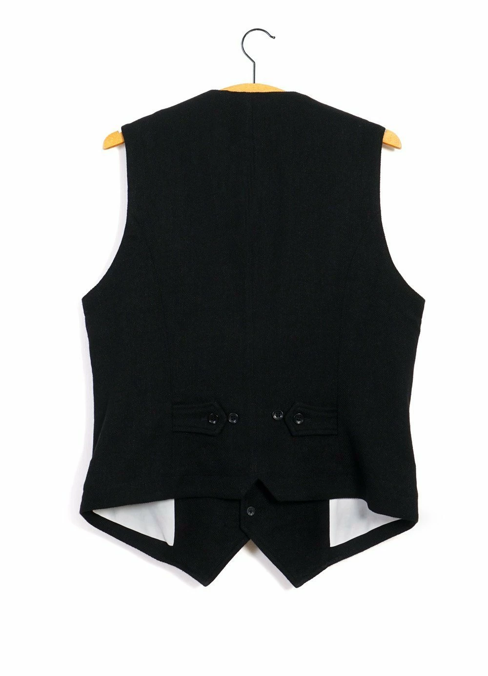 HANSEN GARMENTS WILLIAM | Lapel Waistcoat | Black 4 HANSEN GARMENTS WILLIAM | Lapel Waistcoat | Black - Image 2