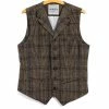 HANSEN GARMENTS WILLIAM | Lapel Waistcoat | Checkered 2 HANSEN GARMENTS WILLIAM | Lapel Waistcoat | Checkered -Heschung shop william lapel waistcoat checkered hansen garments 422138