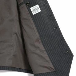 HANSEN GARMENTS WILLIAM | Lapel Waistcoat | Grey Pin 15 HANSEN GARMENTS WILLIAM | Lapel Waistcoat | Grey Pin -Heschung shop william lapel waistcoat grey pin hansen garments 154333