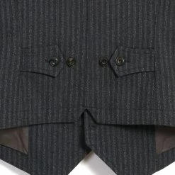 HANSEN GARMENTS WILLIAM | Lapel Waistcoat | Grey Pin 14 HANSEN GARMENTS WILLIAM | Lapel Waistcoat | Grey Pin -Heschung shop william lapel waistcoat grey pin hansen garments 195386