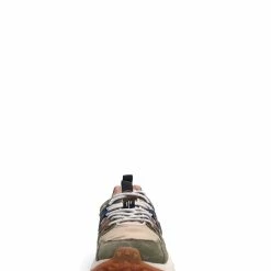 Flower Mountain YAMANO 3 | Suede & Nylon Sneaker | Military Beige -Heschung shop yamano 3 suede nylon sneaker military beige flower mountain 488216