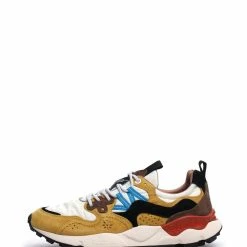 Flower Mountain YAMANO 3 | Suede & Nylon Sneaker | Yellow & White 12 Flower Mountain YAMANO 3 | Suede & Nylon Sneaker | Yellow & White -Heschung shop yamano 3 suede nylon sneaker yellow white flower mountain 449286